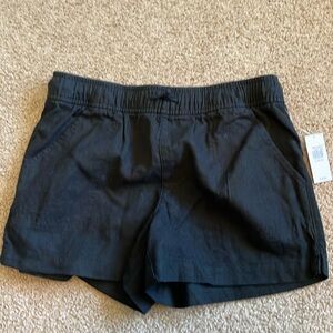 Black Old Navy functional drawstring shorts. Youth L